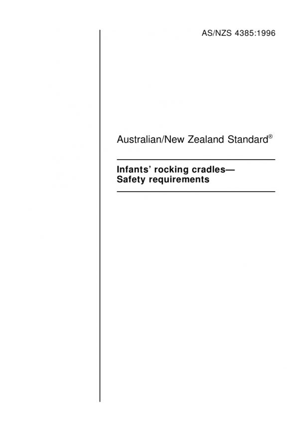 AS/NZS 4385:1996 PDF