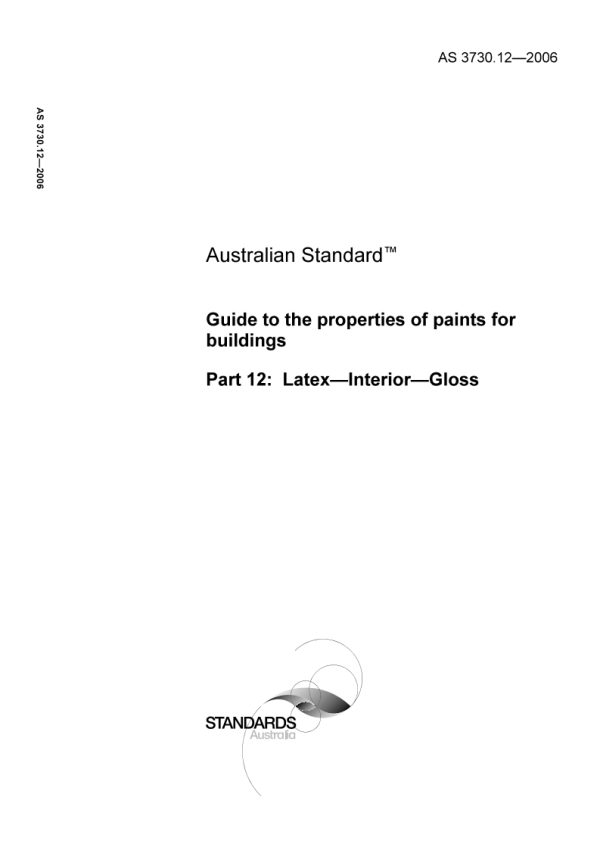 AS 3730.12-2006 PDF