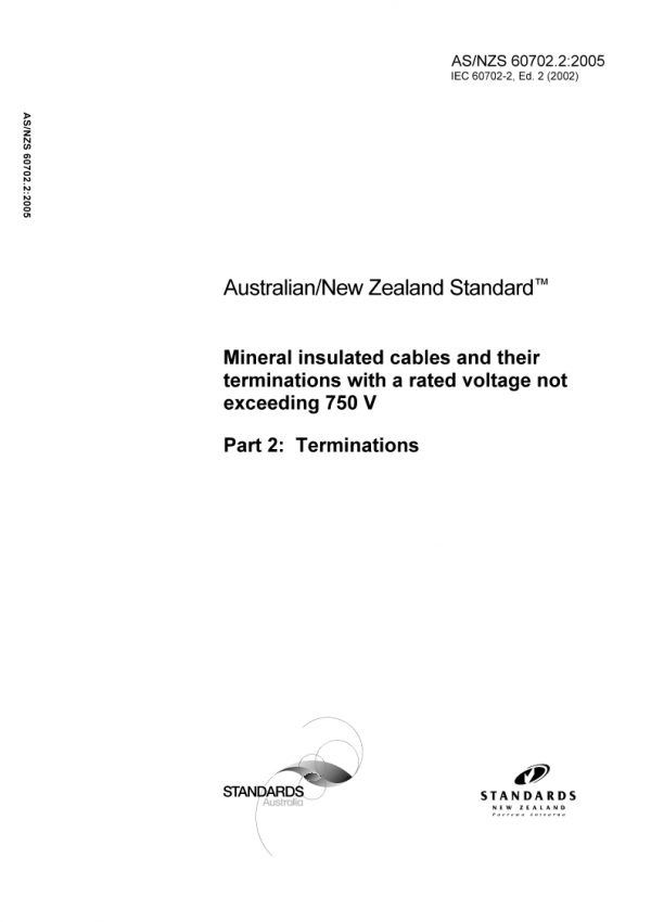 AS/NZS 60702.2:2005 PDF