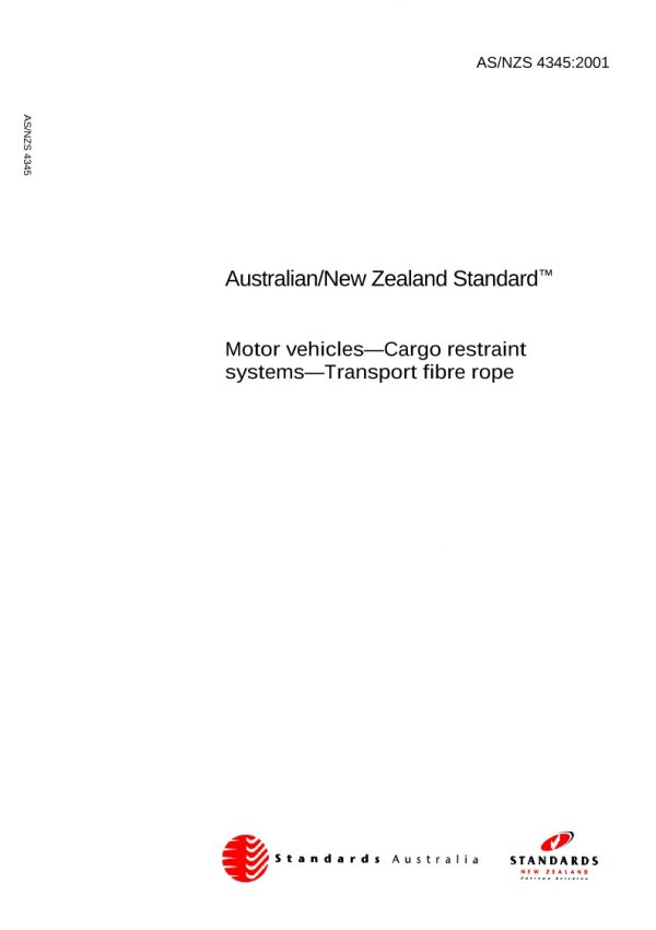 AS/NZS 4345:2001 PDF